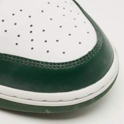 مملوكة مسبقًا حذاء رياضي نايك أخضر/أبيض جلد دانك منخفض 'University Blue' مقاس 45.5