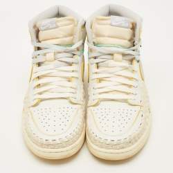 مملوكة مسبقًا Air Jordans Jordan 1 Retro OG SP Union LA Bephies Beauty Supply Summer of ‘96 Size 45.5 Multicolor Leather High Top Sneakers