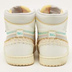 مملوكة مسبقًا Air Jordans Jordan 1 Retro OG SP Union LA Bephies Beauty Supply Summer of ‘96 Size 45.5 Multicolor Leather High Top Sneakers