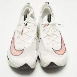 مملوكة مسبقًا Nike Air Zoom Alpha Size 44.5 White Mesh Next% Watermelon Low Top Sneakers
