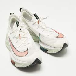 مملوكة مسبقًا Nike Air Zoom Alpha Size 44.5 White Mesh Next% Watermelon Low Top Sneakers