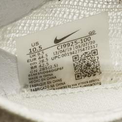 مملوكة مسبقًا Nike Air Zoom Alpha Size 44.5 White Mesh Next% Watermelon Low Top Sneakers