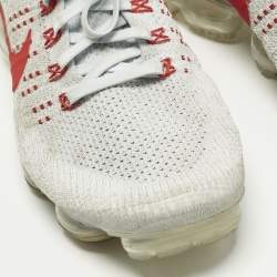 Pre Owned حذاء رياضي نايك أير فابورماكس أو جي نسيج محبوك رمادي رباط للأعلى مقاس 44