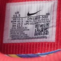 Pre Owned Nike Air Max 1 SP Concepts Far Out Size 45.5 Multicolor Canvas and Denim Low Top Sneakers