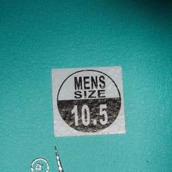 Pre Owned Nike Air Force 1 Tiffany & Co. 1837 Size 44.5 Black Suede Low Top Sneakers