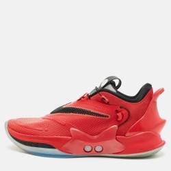 مملوكة مسبقًا Nike Adapt BB 2.0 Chicago 2K Gamer Exclusive Size 45 Red Rubber and Suede Low Top Sneakers