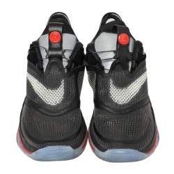 Pre Owned Nike Black Polyurethane And Suede Adapt BB 2.0 Low Top Sneakers Size 42.5
