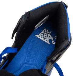 Nike Blue/Black Leather Dunk High CMFT Sneakers Size 41