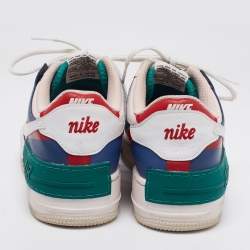Pre Owned Nike Air Force 1 Shadow 'Mystic Multicolor Leather Low Top Sneakers Size 41