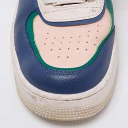 Pre Owned Nike Air Force 1 Shadow 'Mystic Multicolor Leather Low Top Sneakers Size 41