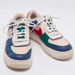 Pre Owned Nike Air Force 1 Shadow 'Mystic Multicolor Leather Low Top Sneakers Size 41
