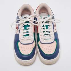 Pre Owned Nike Air Force 1 Shadow 'Mystic Multicolor Leather Low Top Sneakers Size 41