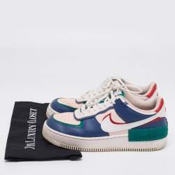 Pre Owned Nike Air Force 1 Shadow 'Mystic Multicolor Leather Low Top Sneakers Size 41