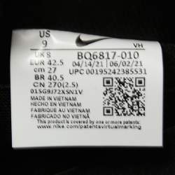 Nike Black Suede SB Dunk Low Pro Sneakers Size 42.5