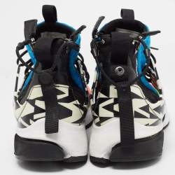 Nike Acronym x Air Presto Multicolor Fabric and Leather Mid Racer Sneakers Size 45