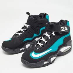 Nike Air Black/Green Nubuck Griffey Max 1 Sneakers Size 42.5