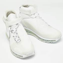 Nike Air White Canvas Max 360 Hi Kim Jones Sneakers Size 42.5