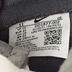 Pre Owned حذاء رياضي نايك أكس - ساسيا - بليزر منخفض من أعلى جلد أخضر/ رمادي مقاس 38.5