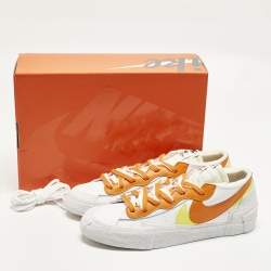 مملوكة مسبقًا حذاء رياضي نايك أكس - ساسيا - بليزر منخفض من أعلى جلد أخضر/ رمادي مقاس 38.5