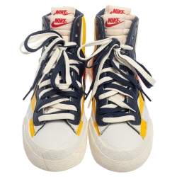 Nike x Sacai Multicolor Leather High Top Sneaker Size 42.5