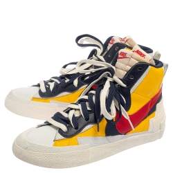 Nike x Sacai Multicolor Leather High Top Sneaker Size 42.5