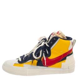 Nike x Sacai Multicolor Leather High Top Sneaker Size 42.5