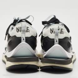 Nike x Sacai Black/White Mesh and Suede Vaporwaffle Sneakers Size 43