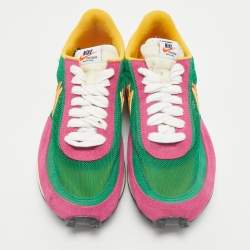 Nike x Sacai Multicolor Leather and Mesh LD Waffle Sneakers Size 42.5