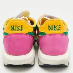Nike x Sacai Multicolor Leather and Mesh LD Waffle Sneakers Size 42.5