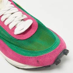 Nike x Sacai Multicolor Leather and Mesh LD Waffle Sneakers Size 42.5