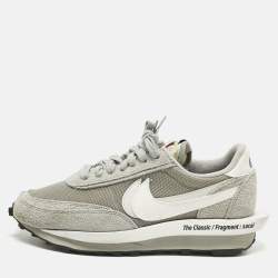 Pre Owned حذاء رياضي نايكي x ساكاي متعدد الألوان جلد وشبك أل دي وفل مقاس 42.5