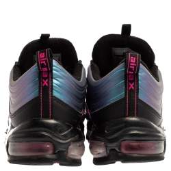 Nike Multicolor Leather And Fabric Air Max 97 Throwback Future Sneakers Size 42