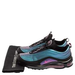 Nike Multicolor Leather And Fabric Air Max 97 Throwback Future Sneakers Size 42