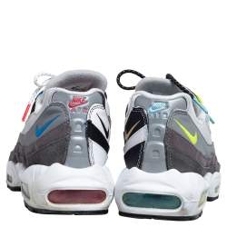 Nike Air Max Multicolor Leather 95 Greedy Low Top Sneakers Size 41