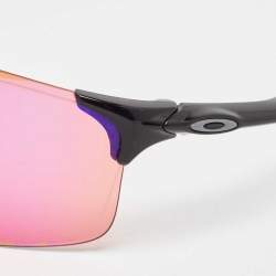 Oakley Orange/Black Evzero Prizm Shield Sunglasses