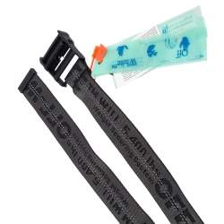 Pre Owned Off-White Black Nylon Classic Industrial Belt 200CM
