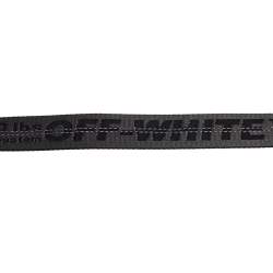 Pre Owned Off-White Black Nylon Classic Industrial Belt 200CM