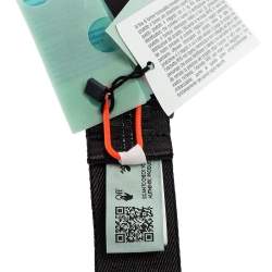 Pre Owned Off-White Black Nylon Classic Industrial Belt 200CM