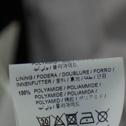 Pre Owned Off-White Black Knit Zipper Hem Detail Slim Fit Track Pants M