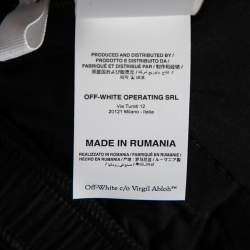 Off-White Black Synthetic Running Shorts M