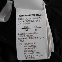 Off-White Black Synthetic Running Shorts M