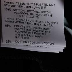 Pre Owned Off-White Black Denim Logo Detail Slim Fit Jeans S/Waist 31"