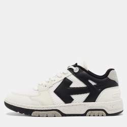 Off-White Multicolor Leather and Mesh Out Of Office Sneakers Size 42