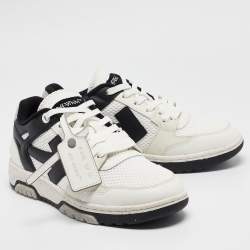 Off-White Multicolor Leather and Mesh Out Of Office Sneakers Size 42