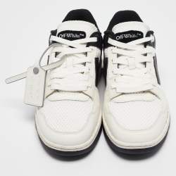 Off-White Multicolor Leather and Mesh Out Of Office Sneakers Size 42