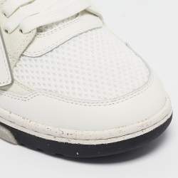 Off-White Multicolor Leather and Mesh Out Of Office Sneakers Size 42