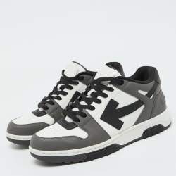 Off-White Tri-Color Leather Out Of Office Sneakers Size 44