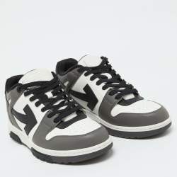 Off-White Tri-Color Leather Out Of Office Sneakers Size 44