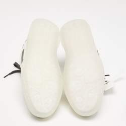Off-White White/Grey Leather Out of Office Low Top Sneakers Size 45