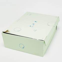 Pre Owned Off-White 3.0 Off Court Size 42 Red/White Suede and Leather High Top Sneakers